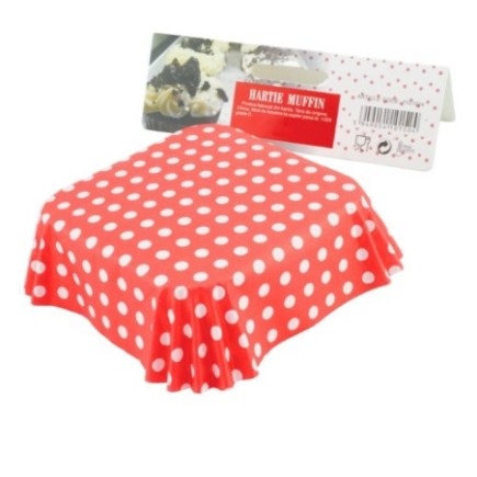 Set de hârtii pentru copt brioșe, pătrate din hârtie specială colorată, 8x8x3 cm, rezistente la căldură, 30 buc