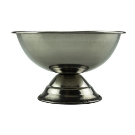 Cupă pentru înghețată sau deserturi, din inox, perfectă și pentru cocktailuri de creveți sau salate de fructe 10 cm