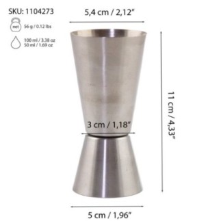 Toi inox 50/100: Măsură bar-rezistență și precizie