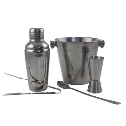 Set 5 ustensile mini bar - Ideal pentru cocktailuri acasă/evenimente
