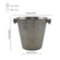 Set 5 ustensile mini bar - Ideal pentru cocktailuri acasă/evenimente
