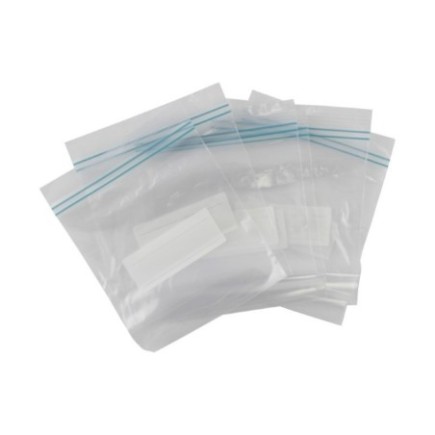 Set de pungi alimentare cu închidere ermetică ziplock, 14x15 cm, reutilizabile, perfecte pentru depozitare și organizare, 50 buc