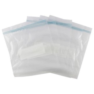 set pungi de alimente transparente din plastic cu închidere ermetică
