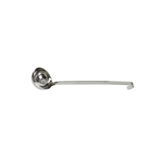 polonic din inox profesional cu mâner lung și îngust