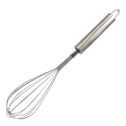 Tel pentru bătut albușuri și creme, din inox rezistent, perfect pentru mixat și omogenizat frișcă sau alte compoziții aerate