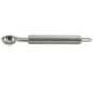 Linguriță inox pentru sculptură și cioplire în fructe și legume perfectă pentru decoruri creative și ornamente comestibile linguriță specială din inox cu cupă pentru scos miezul din fructe și legume