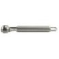 Linguriță inox pentru sculptură și cioplire în fructe și legume perfectă pentru decoruri creative și ornamente comestibile linguriță specială din inox pentru cioplit în fructe și legume întoarsă cu susul în jos