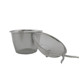 Infuzor condimente și ierburi aromate, cu sită fină, capac și lanț de prindere, ideal pentru gătit și infuzat piper în supă