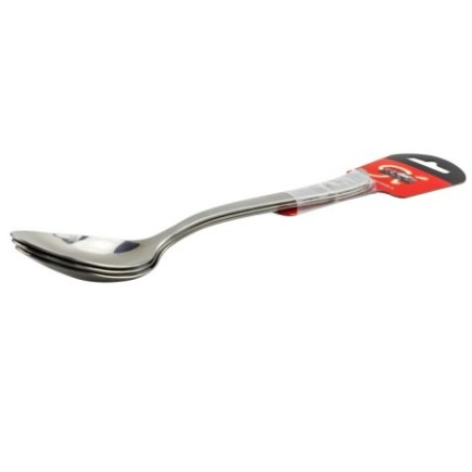 Set linguri de masă pentru supă, din oțel inoxidabil și finisaj lucios premium, tacâmuri pentru servirea mesei, 3 buc