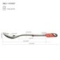 set de 3 linguri din inox lucios cu specificații despre dimensiuni și ambalaj