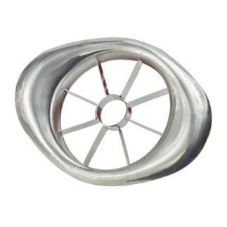 feliator din inox pentru mere cu 8 lame și decupaj pentru cotor
