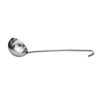 Polonic din inox, de mare capacitate, conceput pentru uz intensiv, ideal pentru catering și bucătării industriale, 500 ml