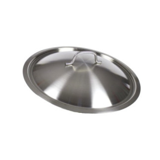 capac profesional în întregime din inox cu mâner pentru oale și cratițe de bucătărie