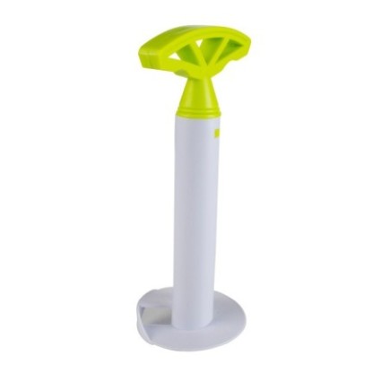 dispozitiv tubular din plastic cu mâner pentru feliat ananas în spirală