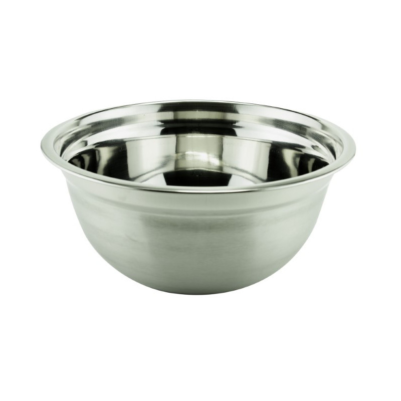 Bol din inox pentru bucătărie, utilizare versatilă, rezistent, practic și ușor de curățat, pentru preparare sau servire, 18 cm