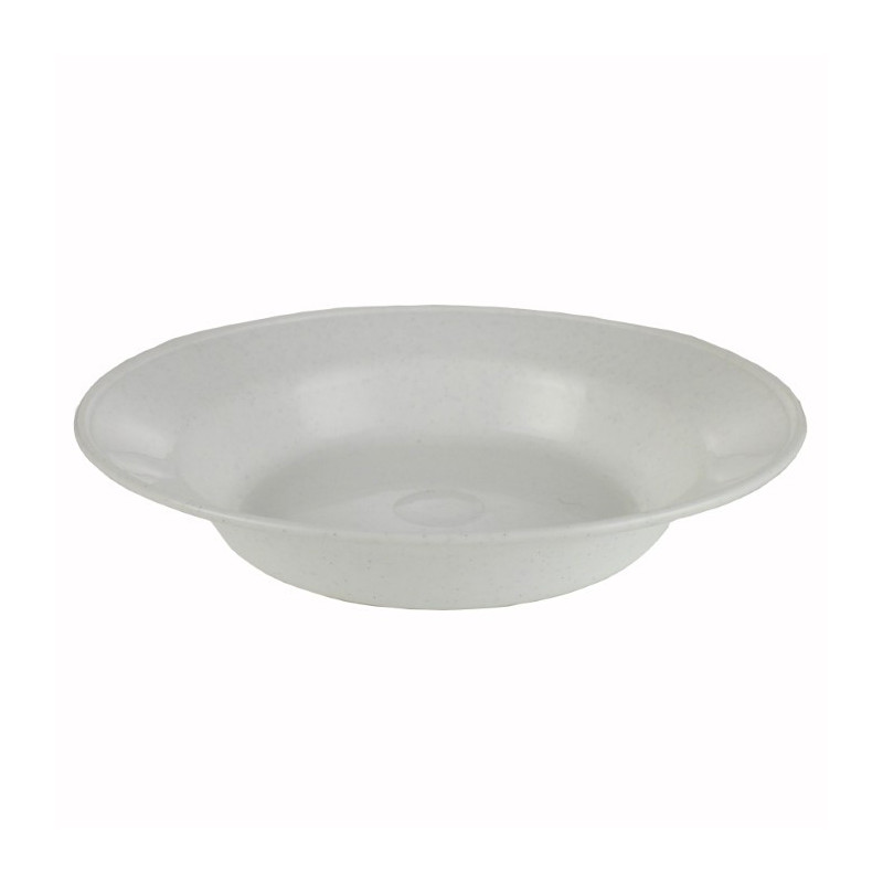 Farfurie adâncă din plastic, rezistentă și ușoară, ideală pentru camping, picnic, terase și utilizare zilnică, 20 cm