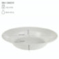 farfurie din plastic de 20 cm pentru supă albă cu informații despre dimensiuni