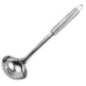 polonic pentru supă din inox lucios cu mâner robust cu agățătoare