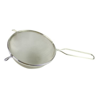 strecurător de bucătărie cu plasă fină și mâner dublu din sârmă groasă