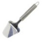 spatulă din inox cu lamă centrală pentru feliat și servit brânză