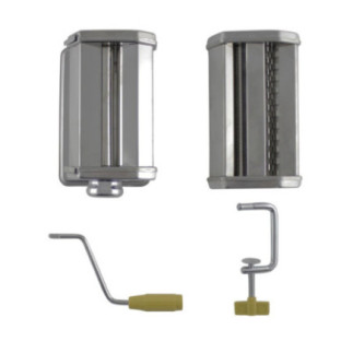 mașină de tăiat și întins aluat de casă din inox dezasamblată în părți componente