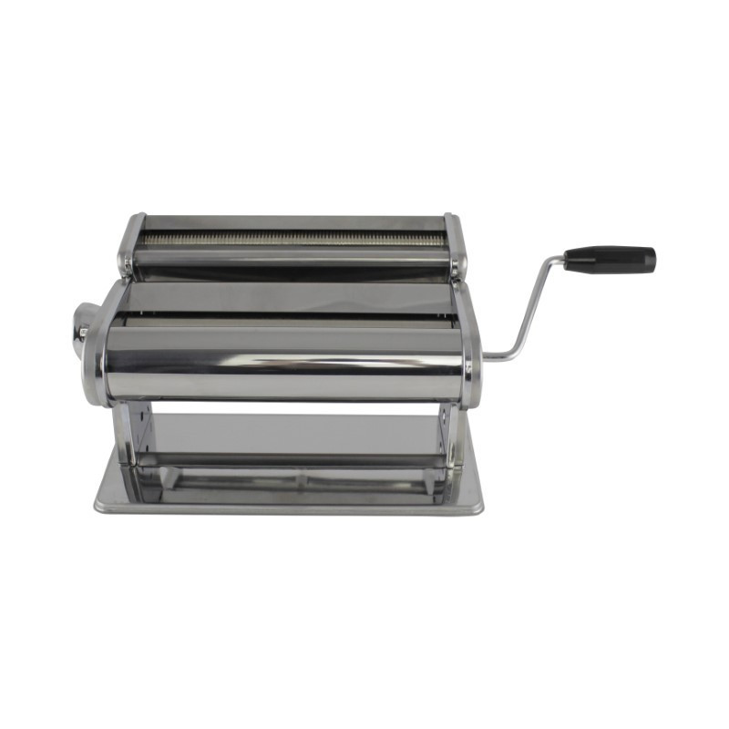 Mașină de întins și feliat aluat pentru tăiței și paste de casă cu 2 funcții: întindere și feliere subțire