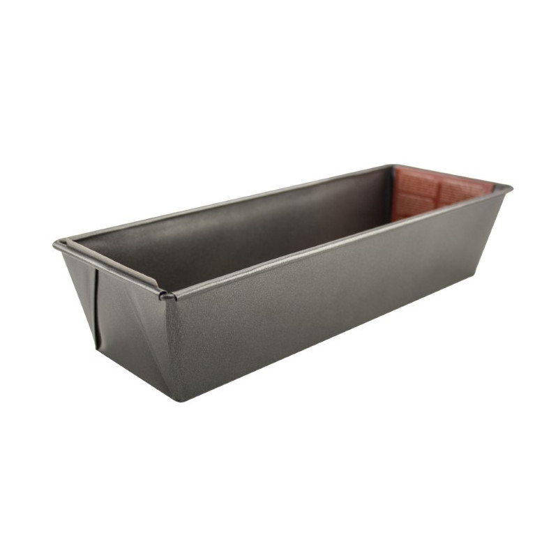 Tavă de copt dreptunghiulară, cu înveliș antiaderent, previne lipirea și asigură coacere uniformă a checurilor și a cozonacilor