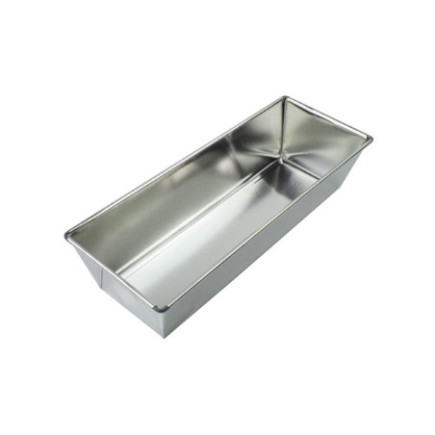 formă de copt pâine dreptunghiulară din tablă cositorită