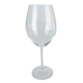 pahar de vin roșu pe picior cu cupă largă din cristal