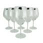 set 6 pahare de cristal pentru vin roșu cu cupă generoasă