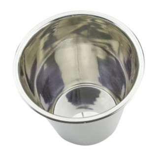 frapieră din inox pentru gheață cu detaliu pe interior