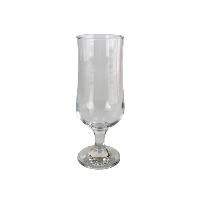 Set de pahare pentru sucuri bere sau cocktailuri, capacitate generoasă de 385 ml, design elegant cu picior, 6 buc