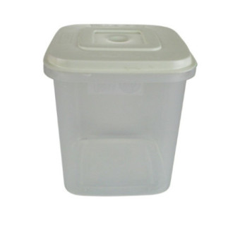 cutie din plastic pentru mâncare dreptunghiulară cu capac