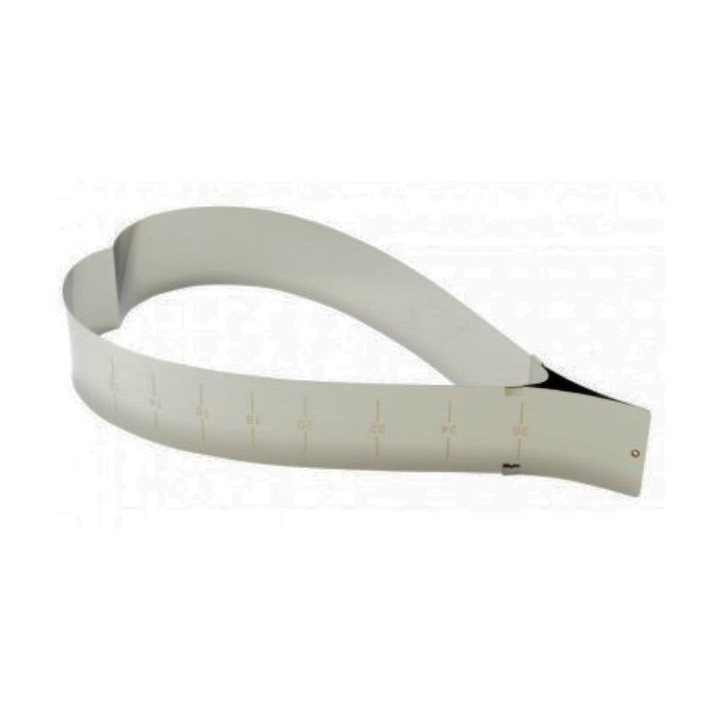 Formă reglabilă pentru copt tort, din inox, model inimă, perfectă pentru prăjituri de dimensiuni variate de la 12 la 26 cm