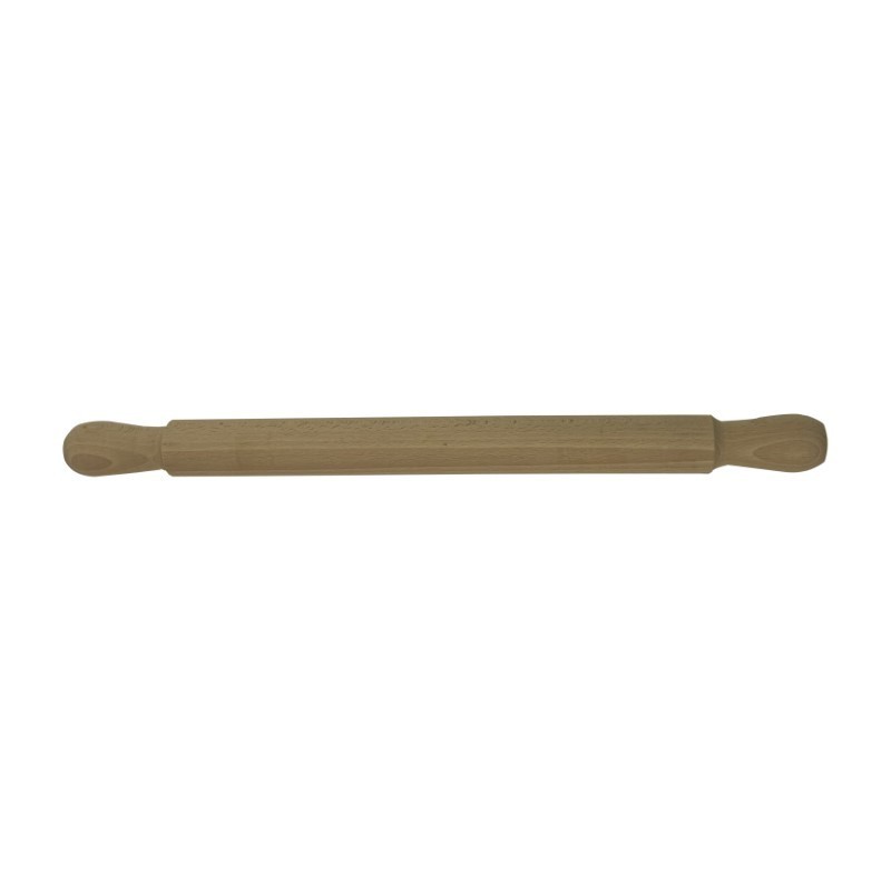 Făcăleț din lemn, Sucitor tradițional, perfect pentru întinderea uniformă a aluatului pentru paste și produse de patiserie 43 cm