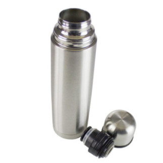 Termos inox cu capac, soluția perfectă pentru camping, drumeții și activități în aer liber, băuturi calde timp îndelungat, 750ml