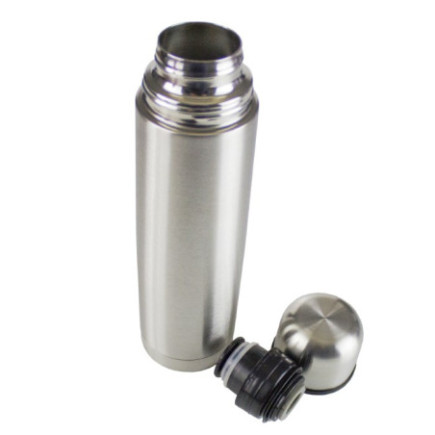 Termos inox cu capac, soluția perfectă pentru camping, drumeții și activități în aer liber, băuturi calde timp îndelungat, 750ml