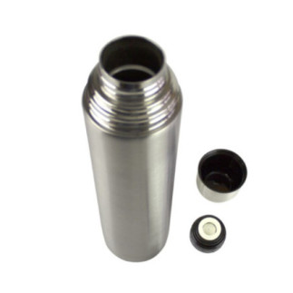 Termos inox cu capac, soluția perfectă pentru a menține băuturile calde timp îndelungat, ideal pentru camping și drumeții, 1L