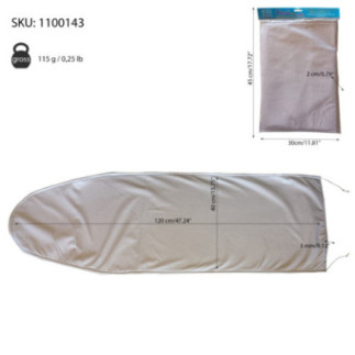 husă teflonată pentru masa de călcat și mod de ambalare și informații despre dimensiuni