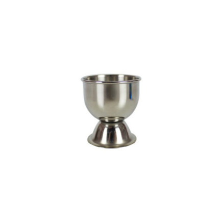 suport pentru ou fiert din inox cu picior