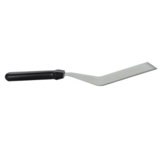 Spatulă de bucătărie pentru gătit pe grătar sau plită, mâner pastic, lama inox, ideală pentru întors carnea sau pentru servit