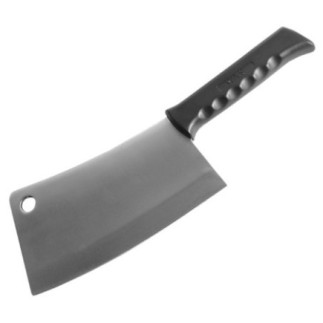 satâr de bucătărie cu lamă lată din inox pentru tranșat sau feliat