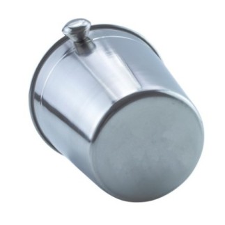 Frapieră de masă din inox, perfectă pentru servirea cuburilor de gheață, ideală pentru baruri, restaurante și petreceri