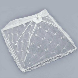 capac din material textil pliabil pentru acoperit și protejat farfurii