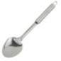 lingură mare pentru gătit din inox întoarsă pe dos