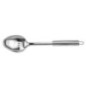 lingură de bucătărie mare din inox pentru gătit cu fante de scurgere