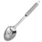 lingură de bucătărie mare din inox cu perforații pentru gătit sau servit alimente