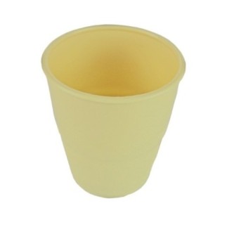 pahar galben din plastic capacitate 200 ml