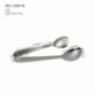 clește inox servire paste și salate reci cu specificații despre dimensiuni trasate prin săgeți