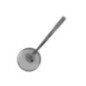 ustensilă de bucătărie din inox tip clește pentru scurs prăjeli